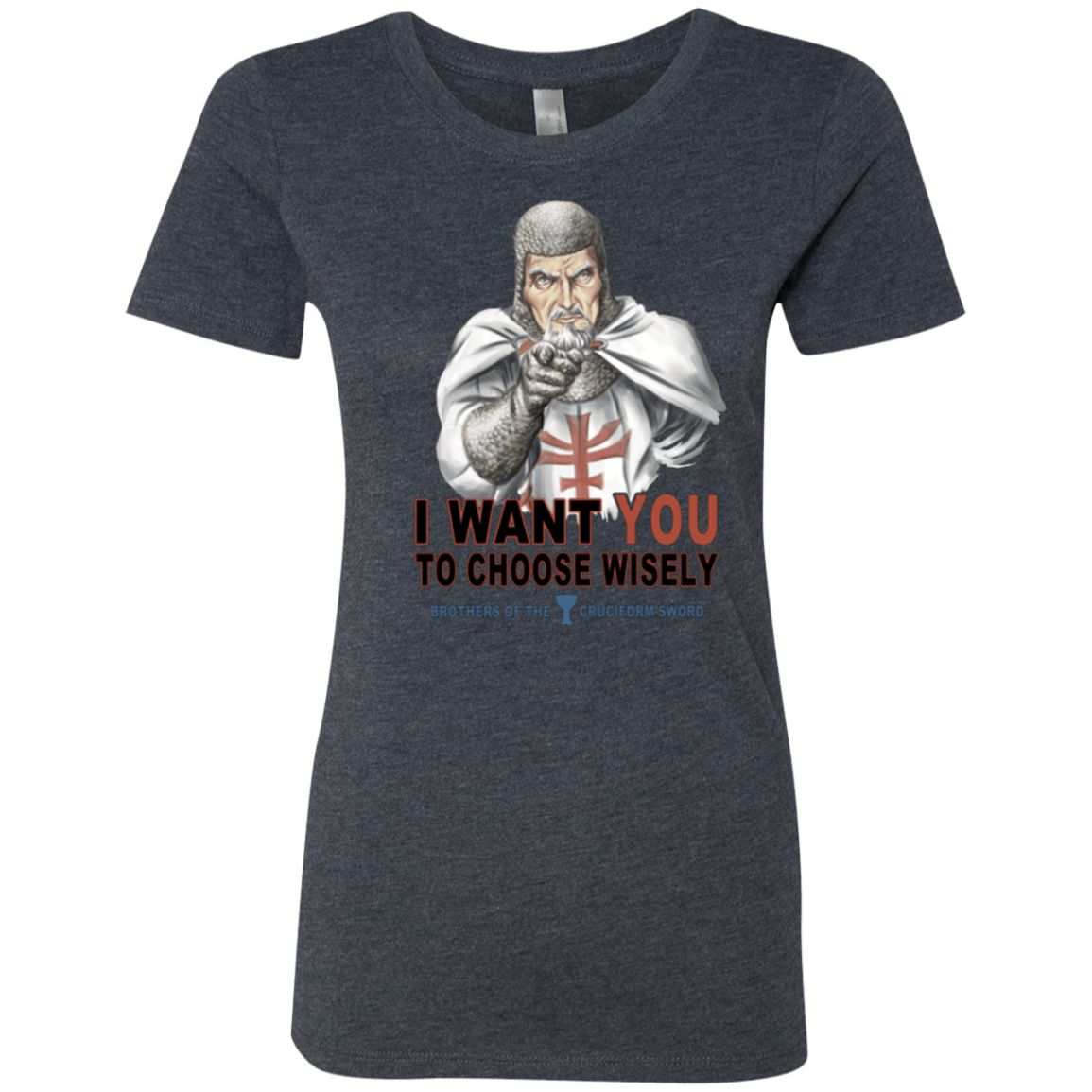 T-Shirts Vintage Navy / Small Choose Wisely Women's Triblend T-Shirt