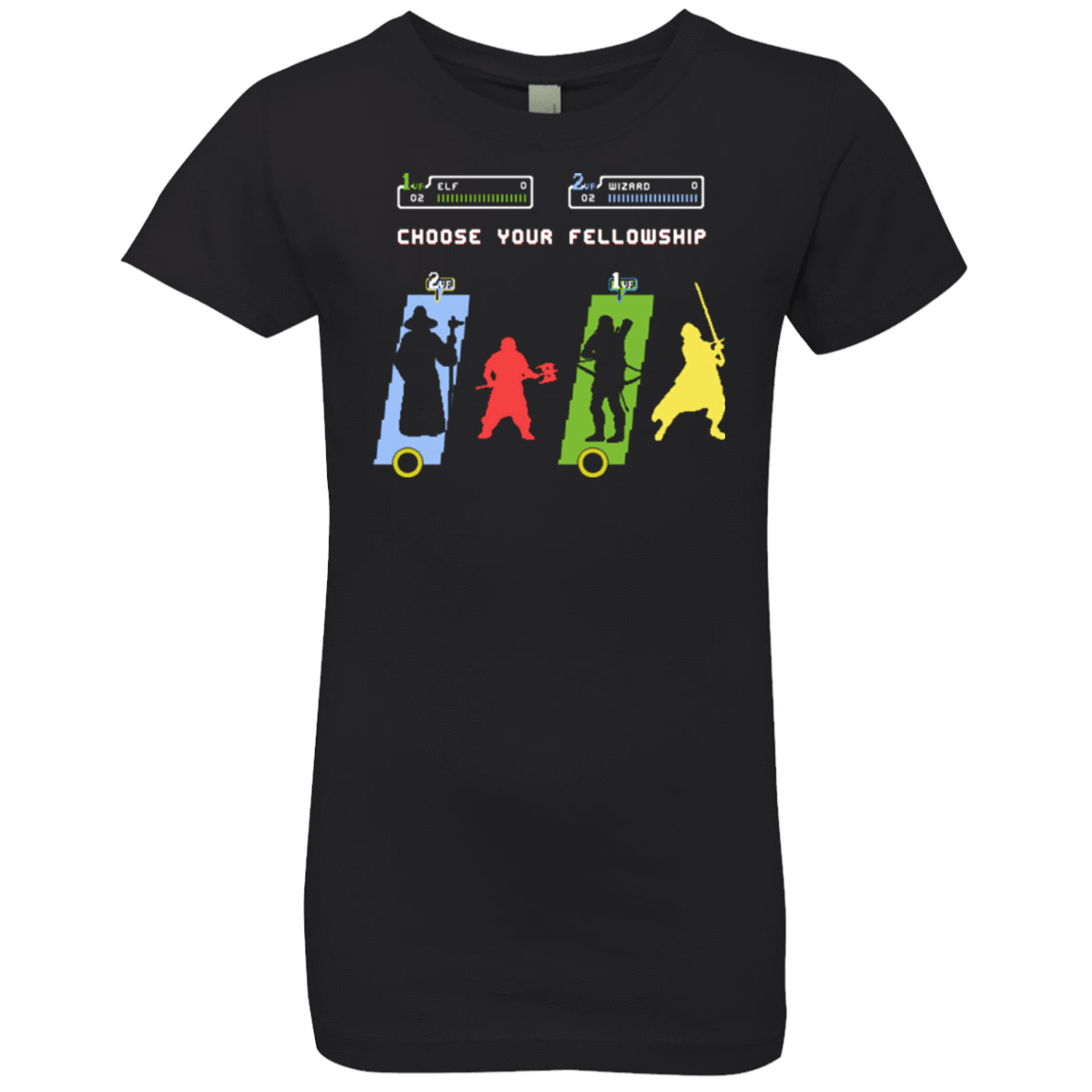 T-Shirts Black / YXS Choose your Fellowship Girls Premium T-Shirt