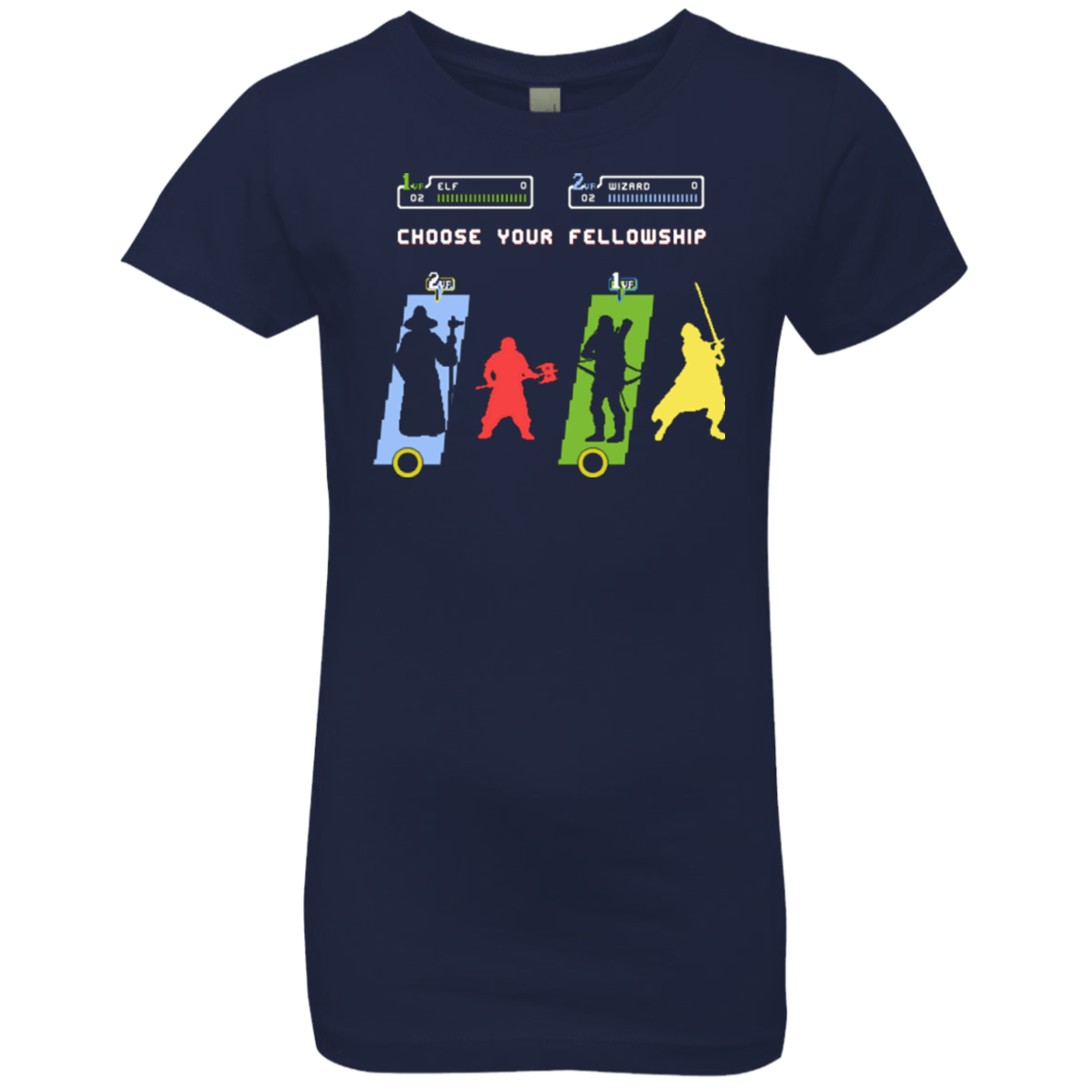 T-Shirts Midnight Navy / YXS Choose your Fellowship Girls Premium T-Shirt