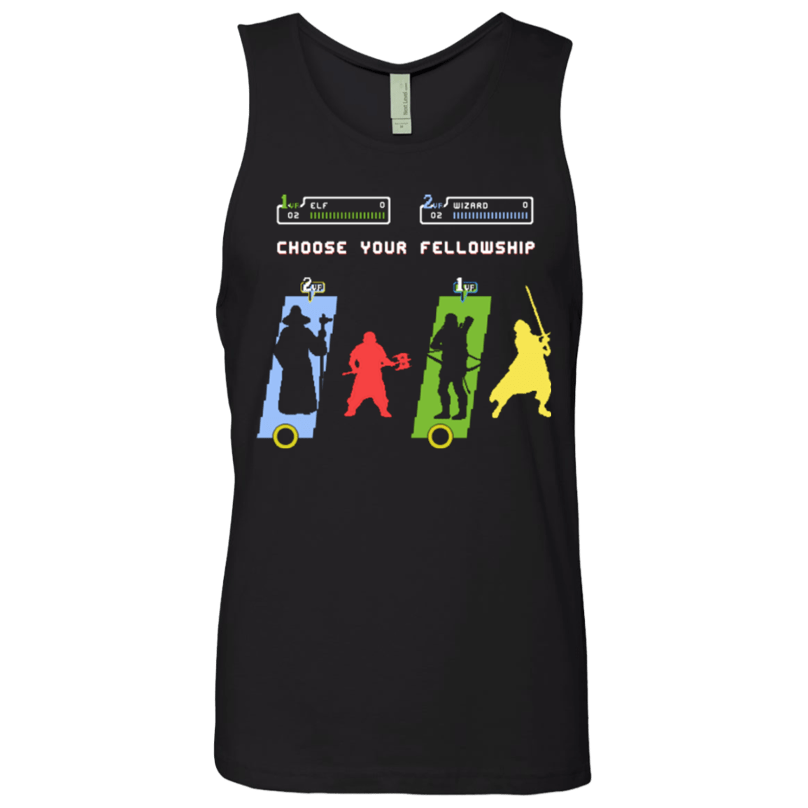 T-Shirts Black / Small Choose your Fellowship Men's Premium Tank Top