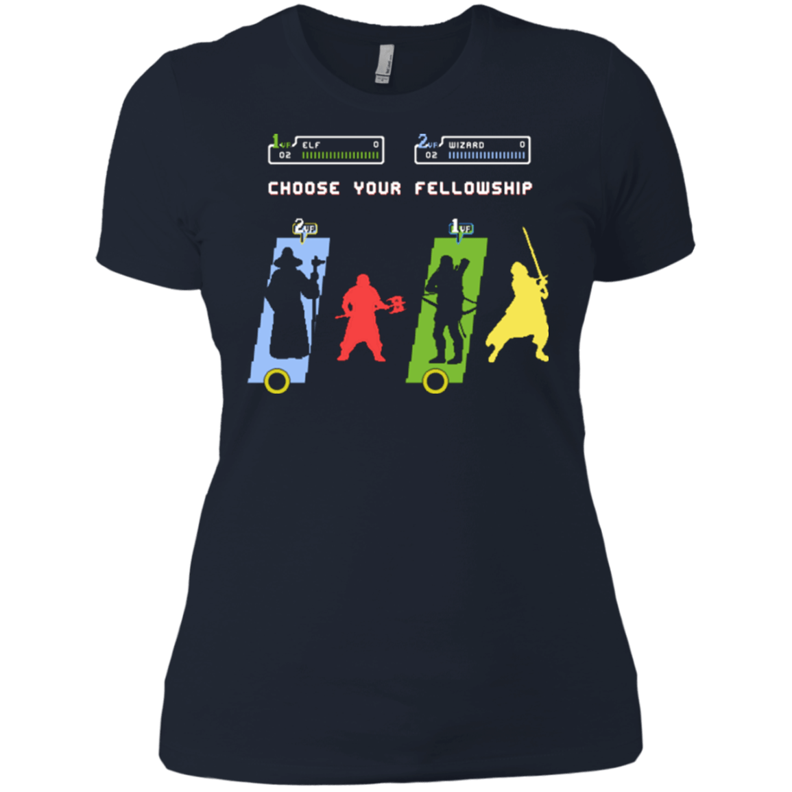 T-Shirts Midnight Navy / X-Small Choose your Fellowship Women's Premium T-Shirt