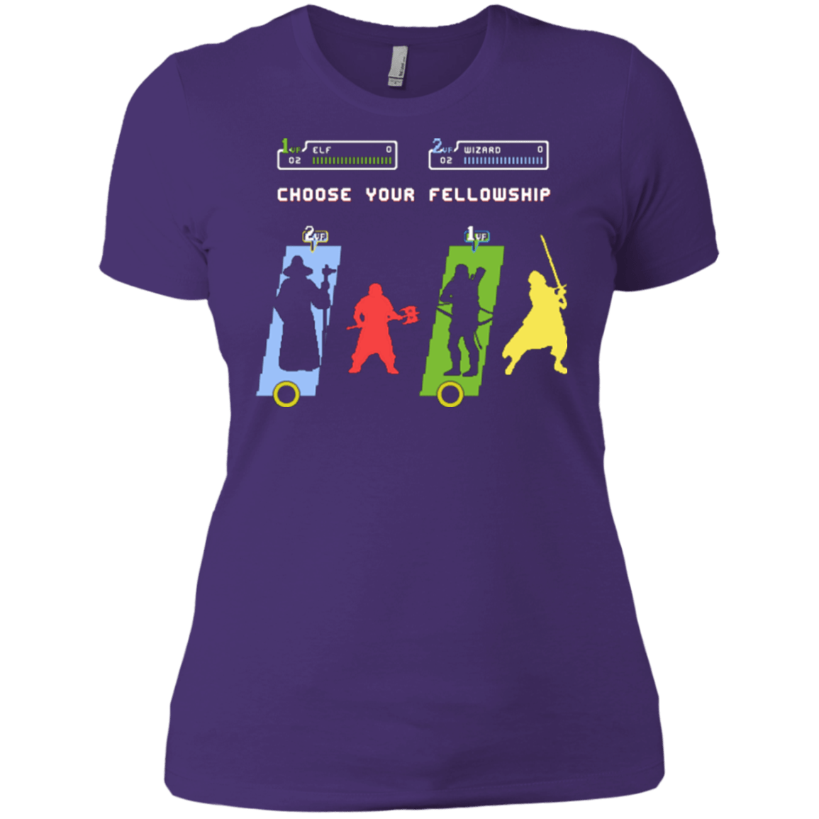 T-Shirts Purple / X-Small Choose your Fellowship Women's Premium T-Shirt