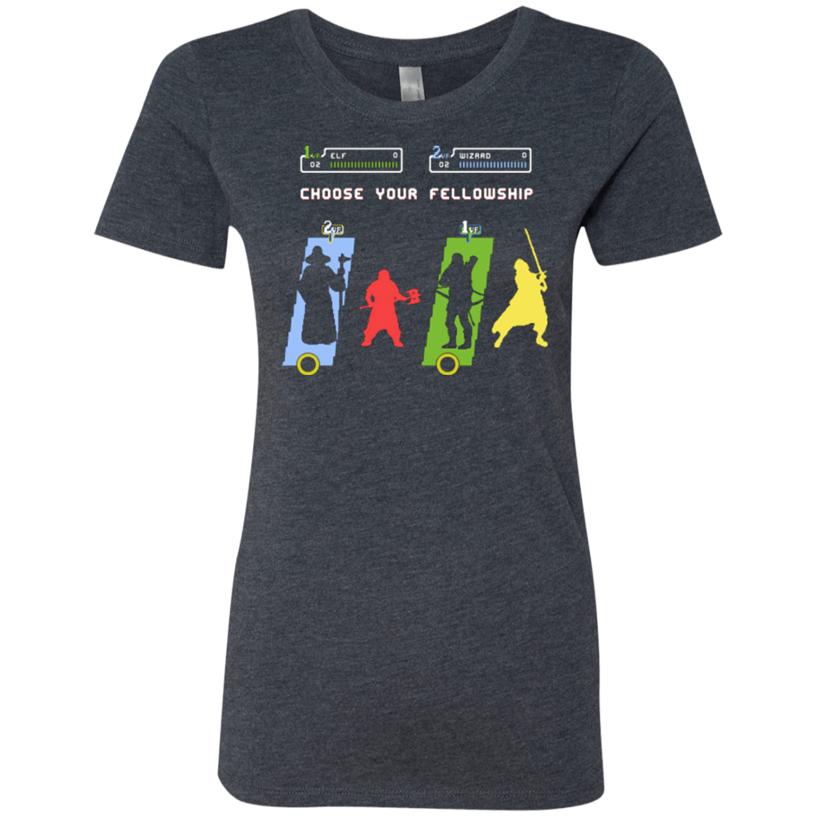 T-Shirts Vintage Navy / Small Choose your Fellowship Women's Triblend T-Shirt