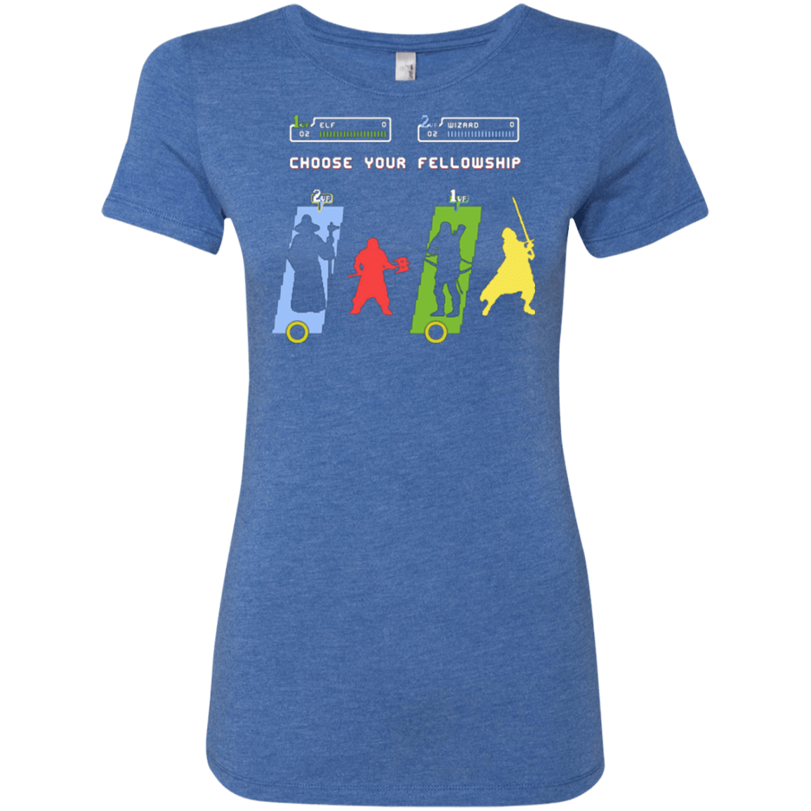T-Shirts Vintage Royal / Small Choose your Fellowship Women's Triblend T-Shirt