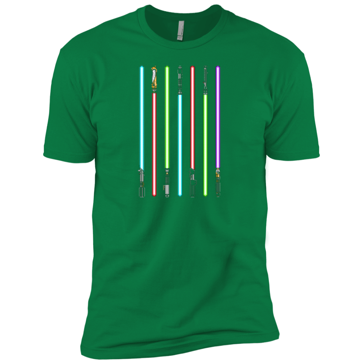 T-Shirts Kelly Green / X-Small Choose Your Saber Men's Premium T-Shirt