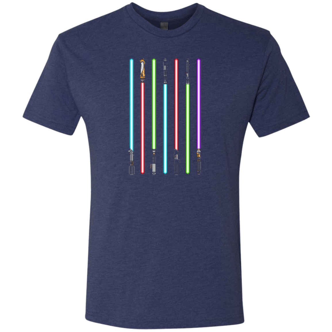 T-Shirts Vintage Navy / Small Choose Your Saber Men's Triblend T-Shirt