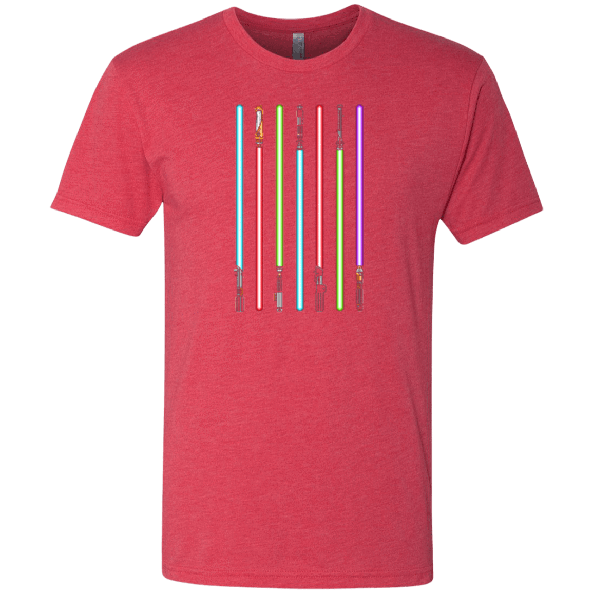 T-Shirts Vintage Red / Small Choose Your Saber Men's Triblend T-Shirt