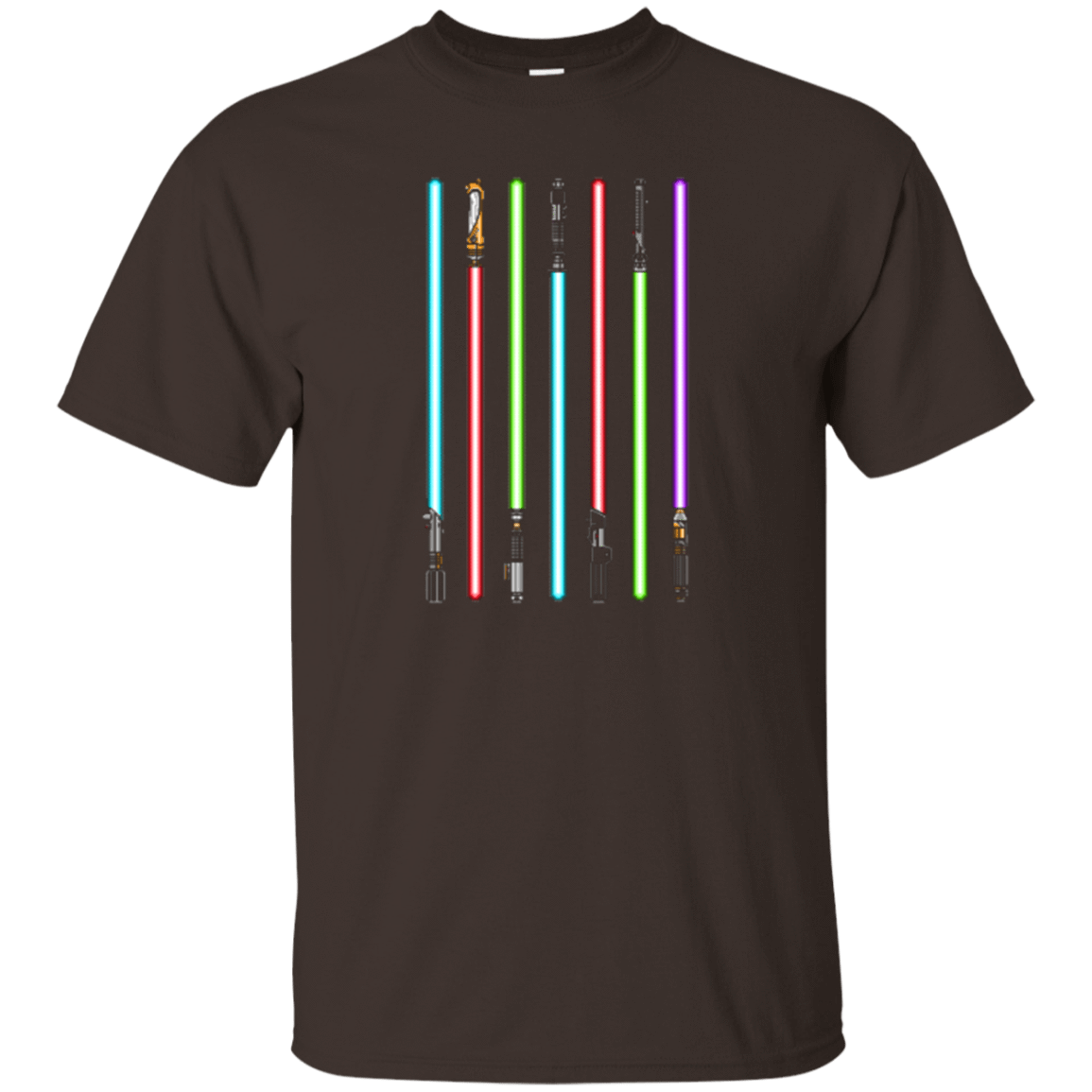 T-Shirts Dark Chocolate / Small Choose Your Saber T-Shirt