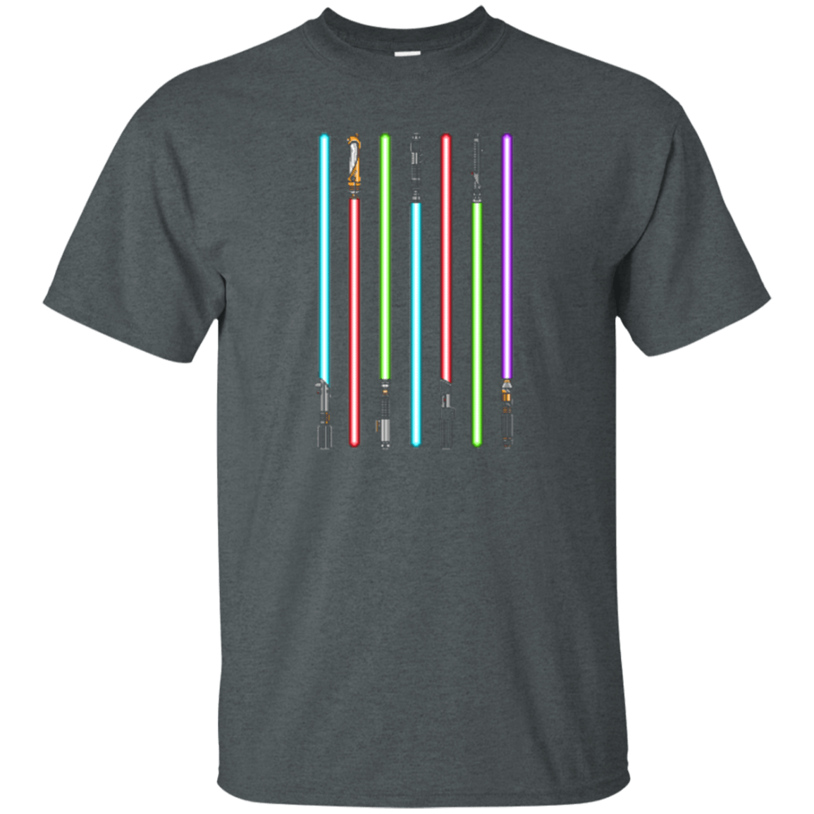 T-Shirts Dark Heather / Small Choose Your Saber T-Shirt