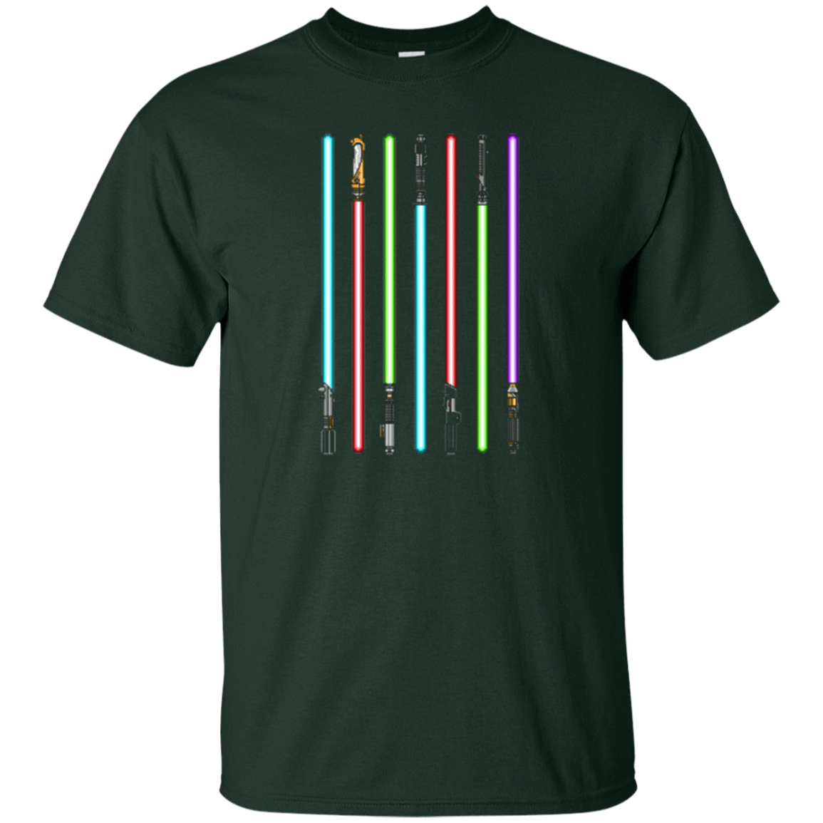 T-Shirts Forest Green / Small Choose Your Saber T-Shirt