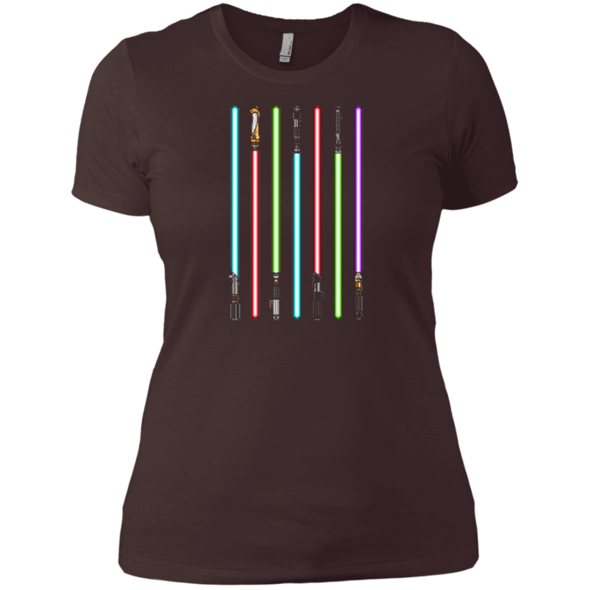 T-Shirts Dark Chocolate / X-Small Choose Your Saber Women's Premium T-Shirt