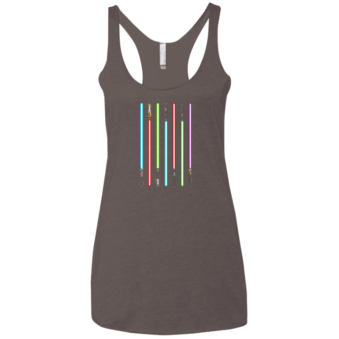 T-Shirts Macchiato / X-Small Choose Your Saber Women's Triblend Racerback Tank