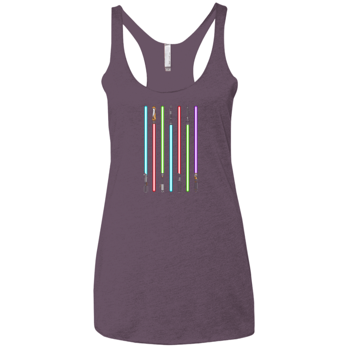 T-Shirts Vintage Purple / X-Small Choose Your Saber Women's Triblend Racerback Tank