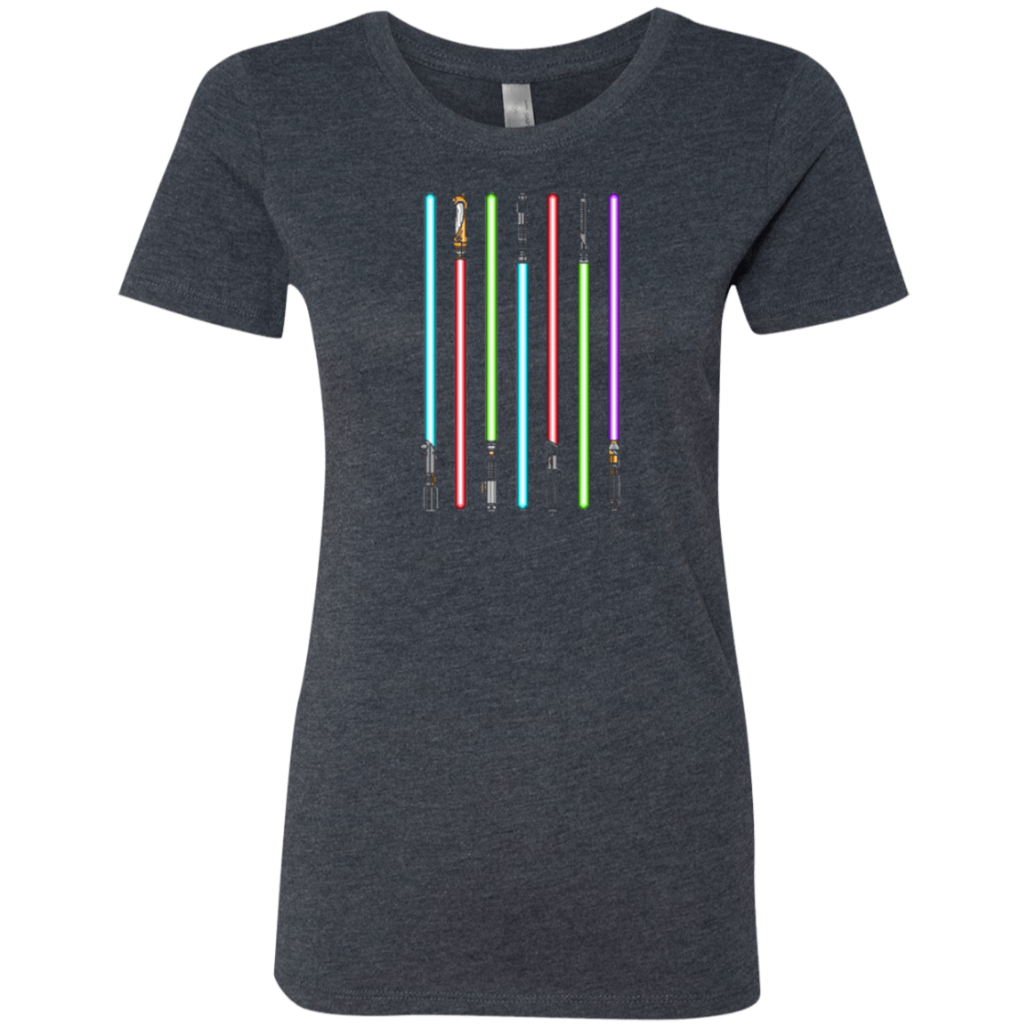 T-Shirts Vintage Navy / Small Choose Your Saber Women's Triblend T-Shirt