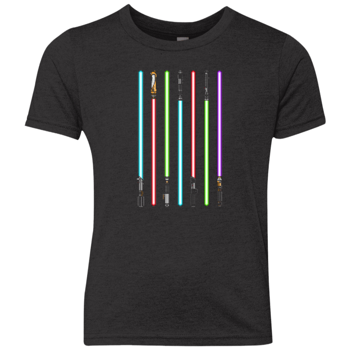 T-Shirts Vintage Black / YXS Choose Your Saber Youth Triblend T-Shirt