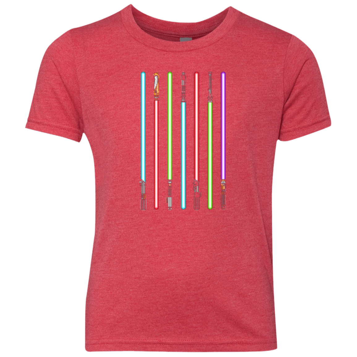 T-Shirts Vintage Red / YXS Choose Your Saber Youth Triblend T-Shirt