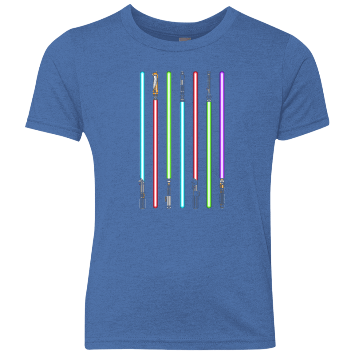 T-Shirts Vintage Royal / YXS Choose Your Saber Youth Triblend T-Shirt