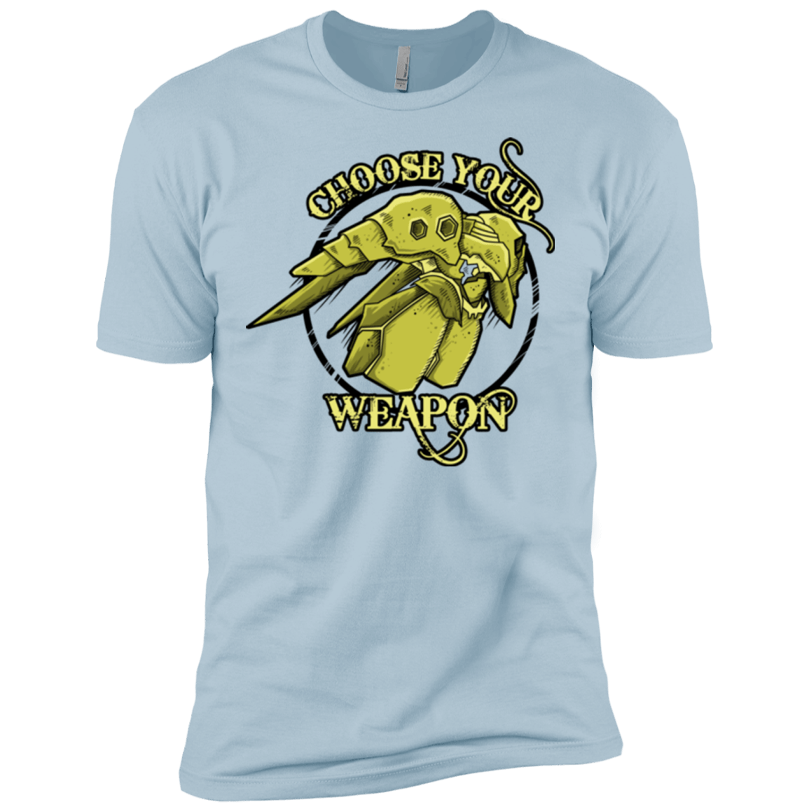 T-Shirts Light Blue / X-Small CHOOSE YOUR WEAPON Men's Premium T-Shirt