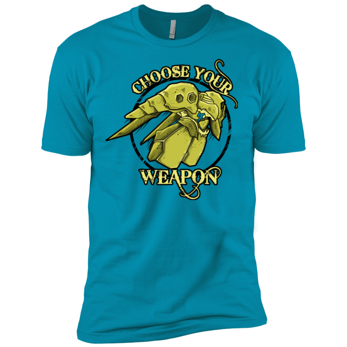 T-Shirts Turquoise / X-Small CHOOSE YOUR WEAPON Men's Premium T-Shirt