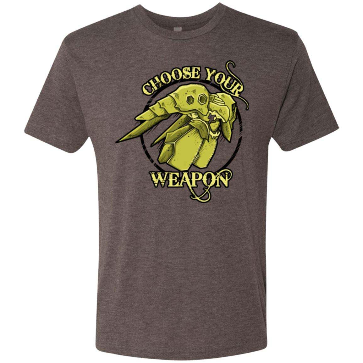 T-Shirts Macchiato / Small CHOOSE YOUR WEAPON Men's Triblend T-Shirt