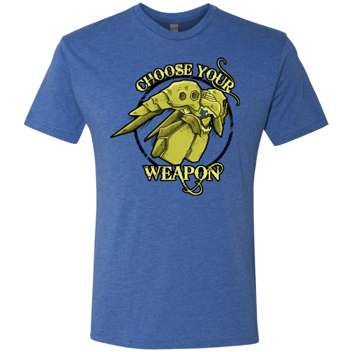 T-Shirts Vintage Royal / Small CHOOSE YOUR WEAPON Men's Triblend T-Shirt