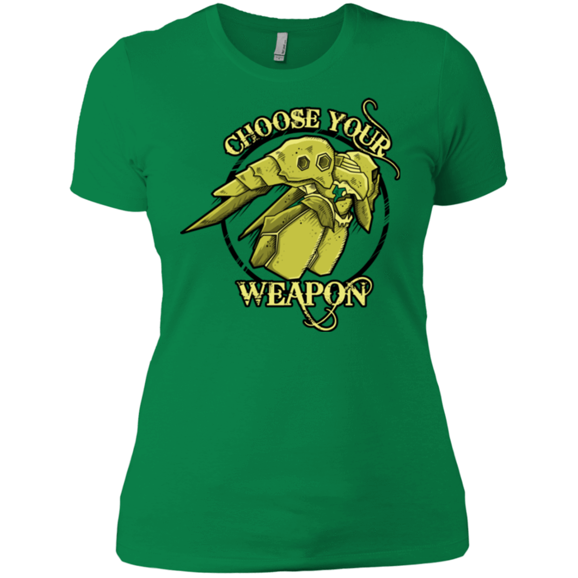 T-Shirts Kelly Green / X-Small CHOOSE YOUR WEAPON Women's Premium T-Shirt