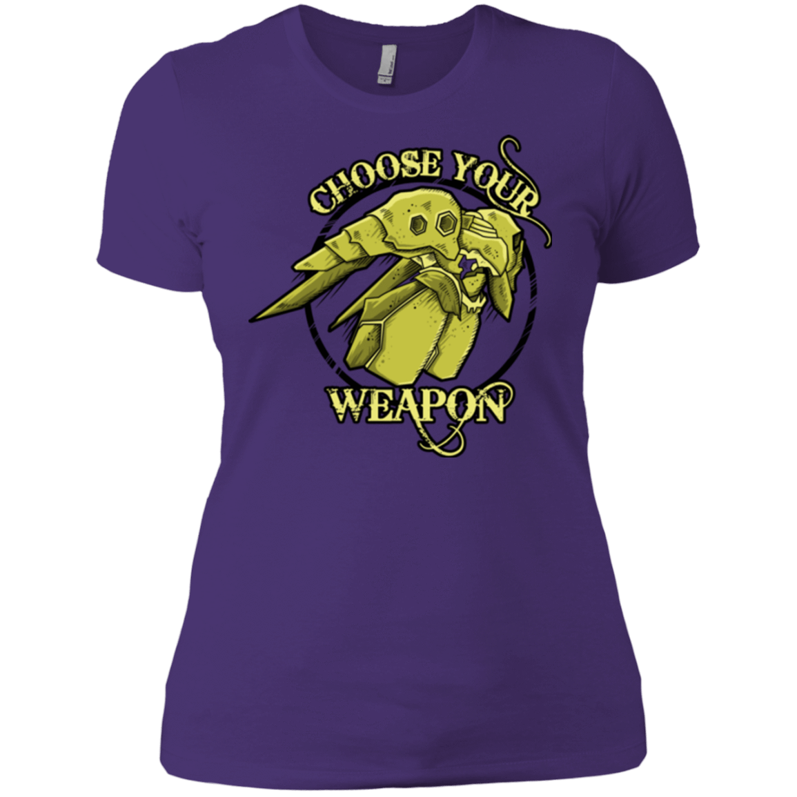 T-Shirts Purple / X-Small CHOOSE YOUR WEAPON Women's Premium T-Shirt