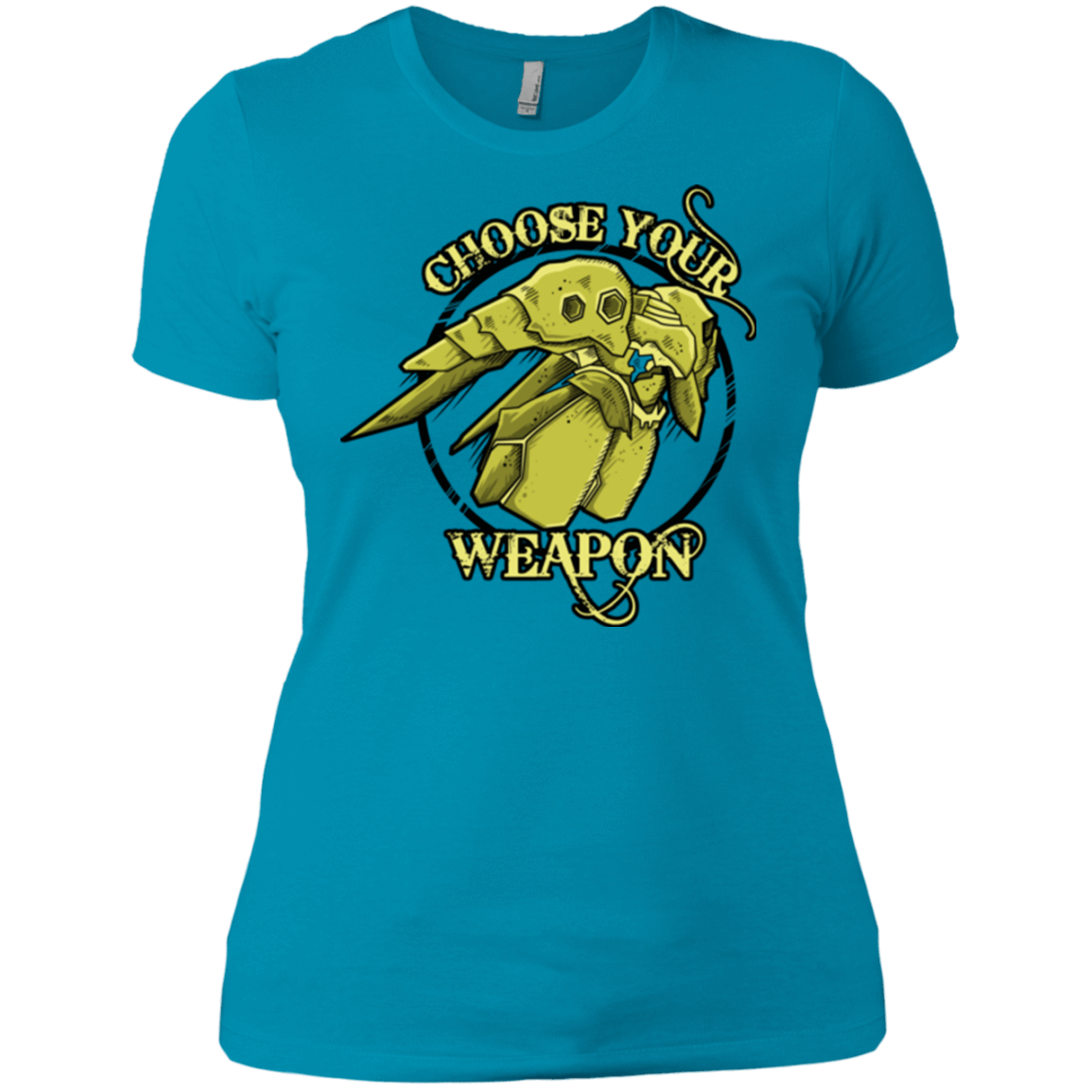 T-Shirts Turquoise / X-Small CHOOSE YOUR WEAPON Women's Premium T-Shirt
