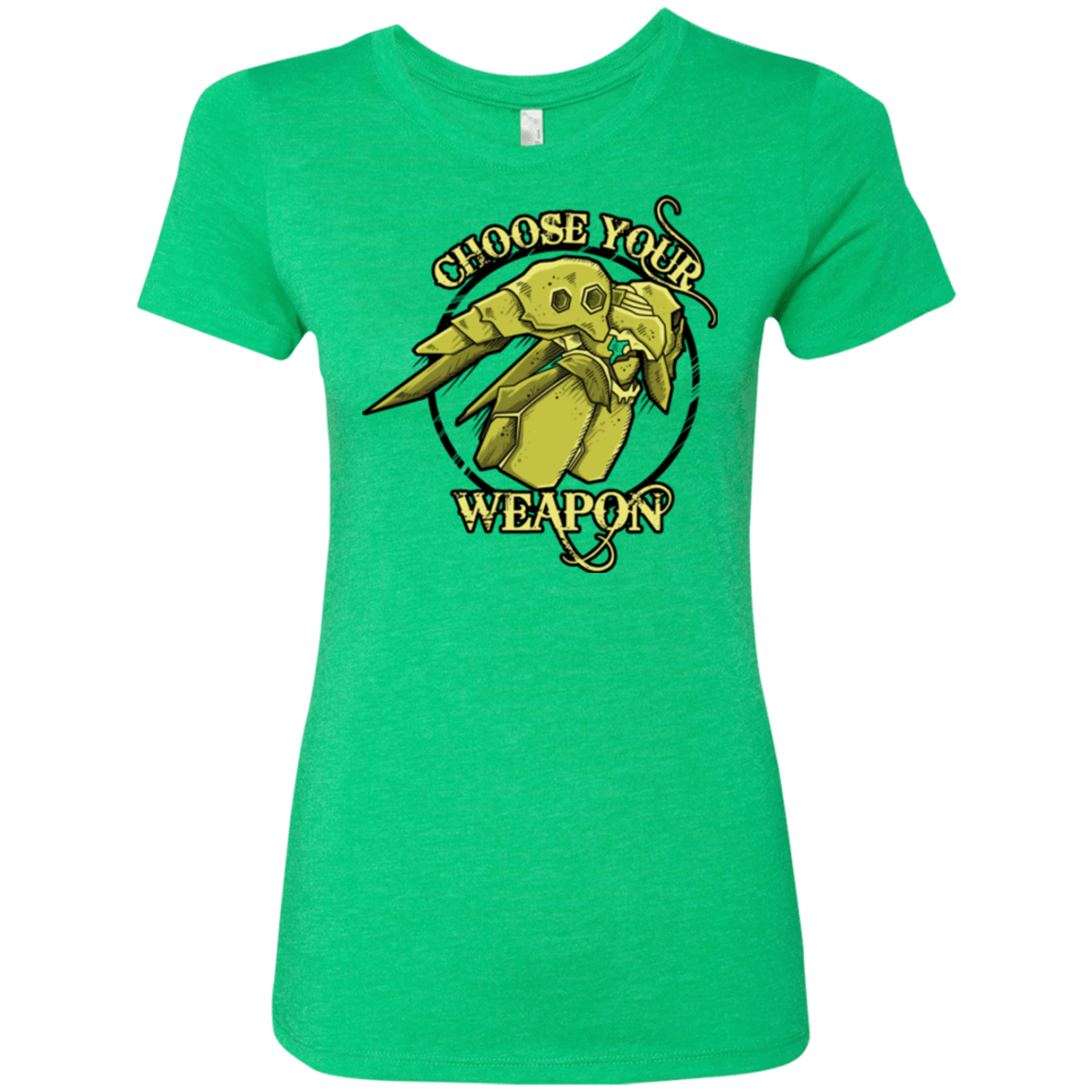 T-Shirts Envy / Small CHOOSE YOUR WEAPON Women's Triblend T-Shirt