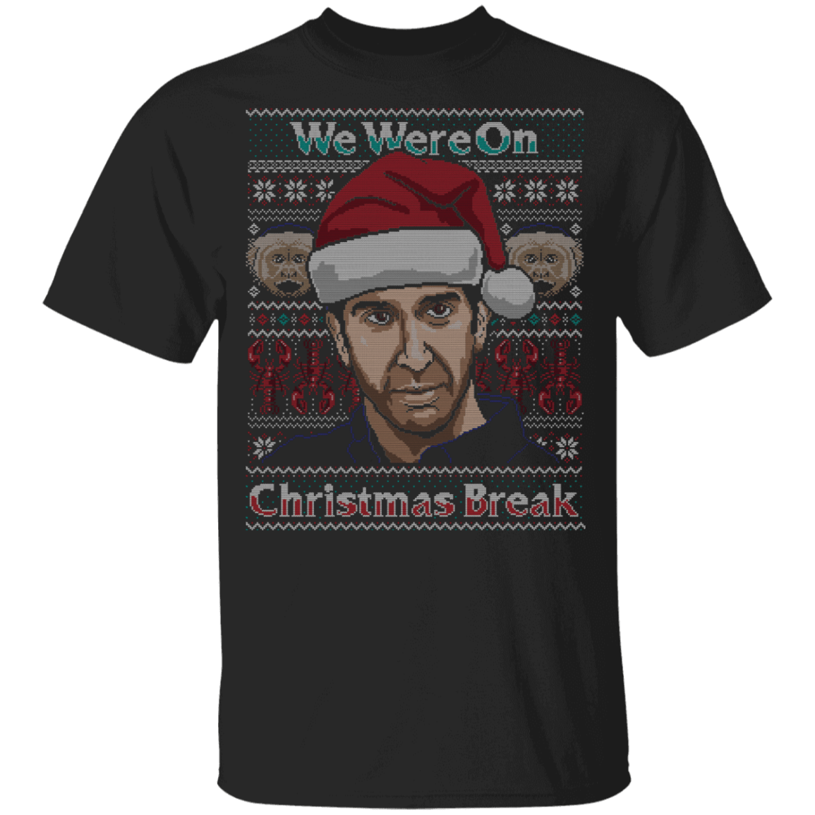 T-Shirts Black / YXS Christmas Break Ugly Sweater Youth T-Shirt