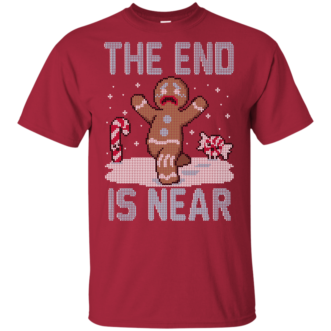 T-Shirts Cardinal / YXS Christmas Is Near Youth T-Shirt