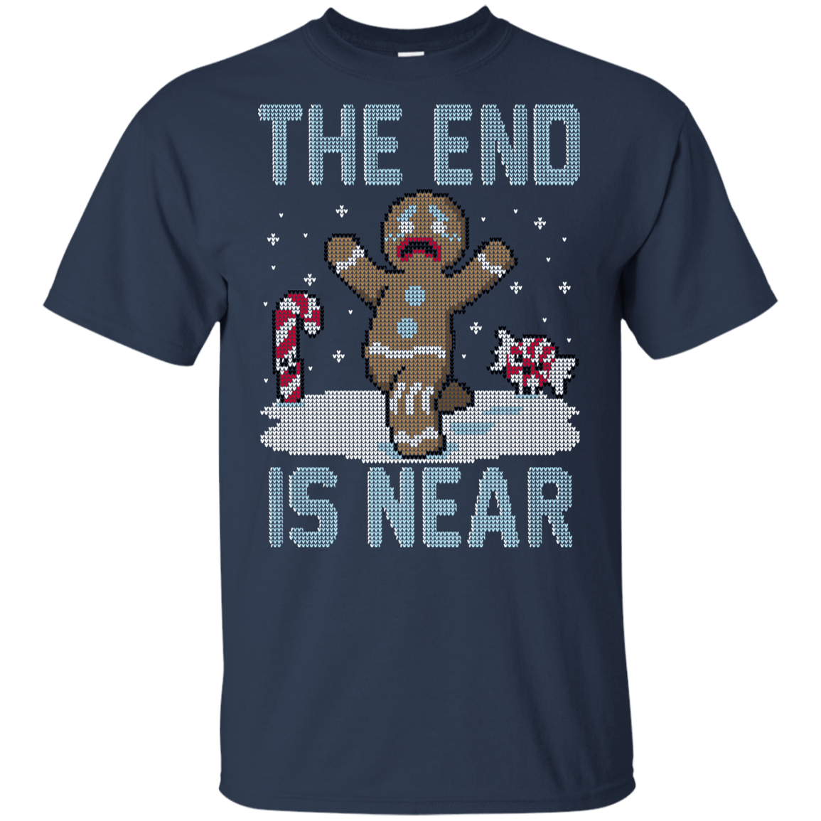 T-Shirts Navy / YXS Christmas Is Near Youth T-Shirt