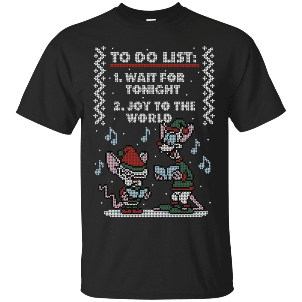 T-Shirts Black / S Christmas List T-Shirt