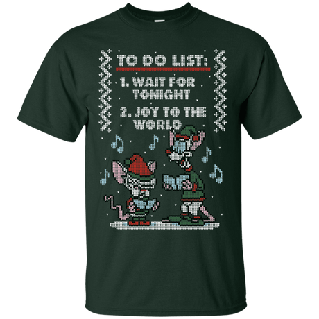 T-Shirts Forest / S Christmas List T-Shirt