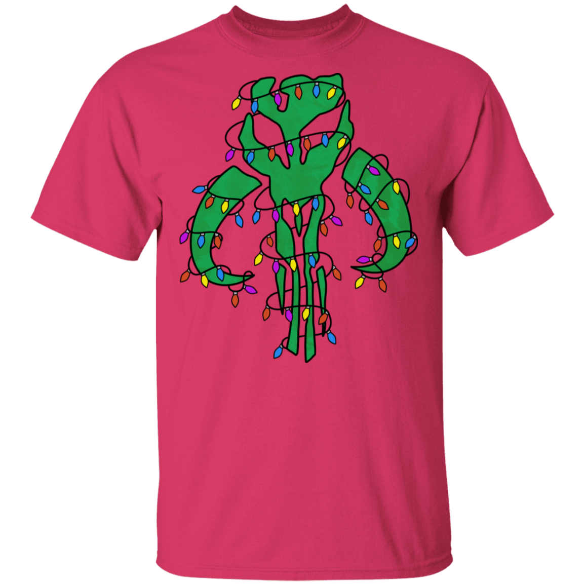 T-Shirts Heliconia / S Christmas Mando T-Shirt