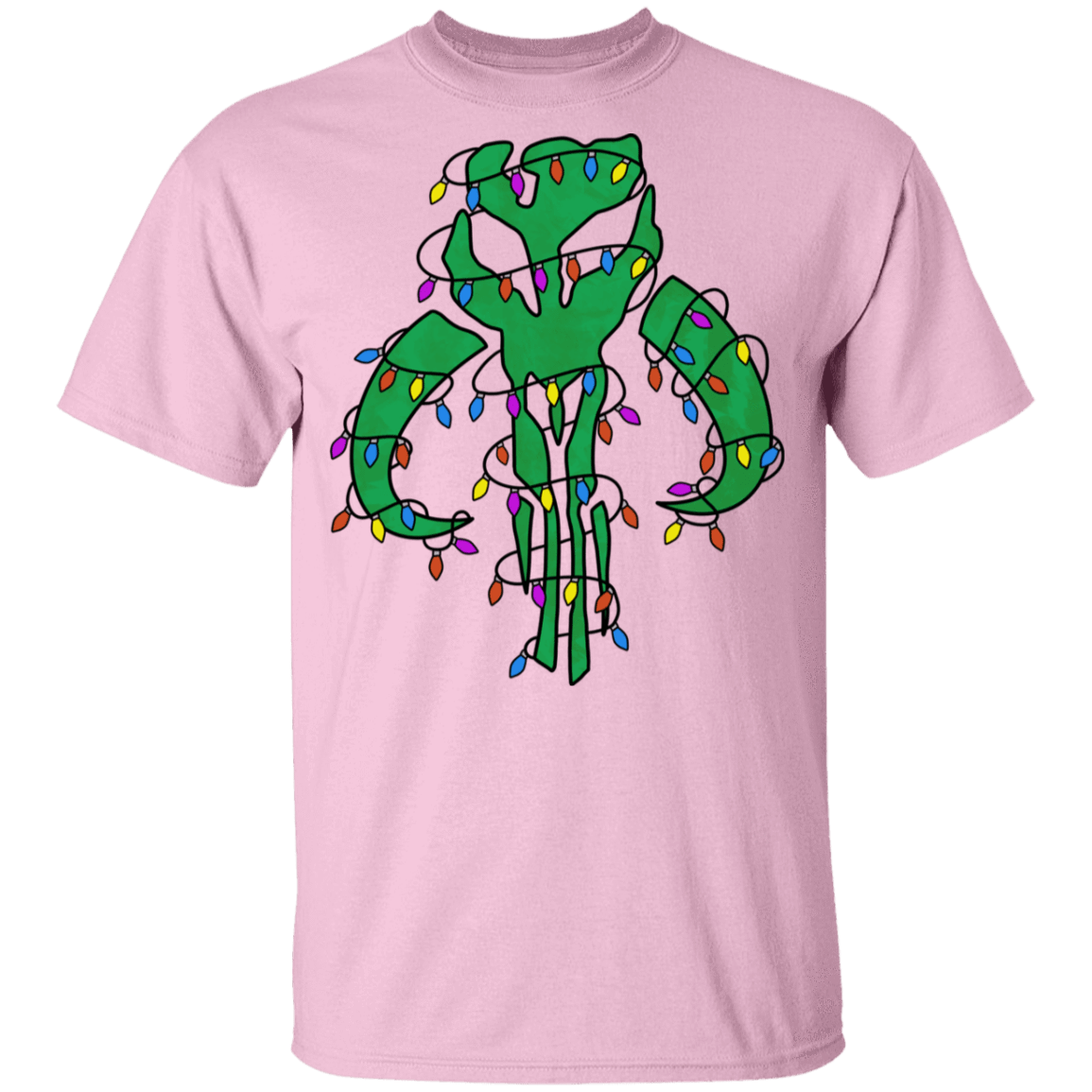 T-Shirts Light Pink / YXS Christmas Mando Youth T-Shirt