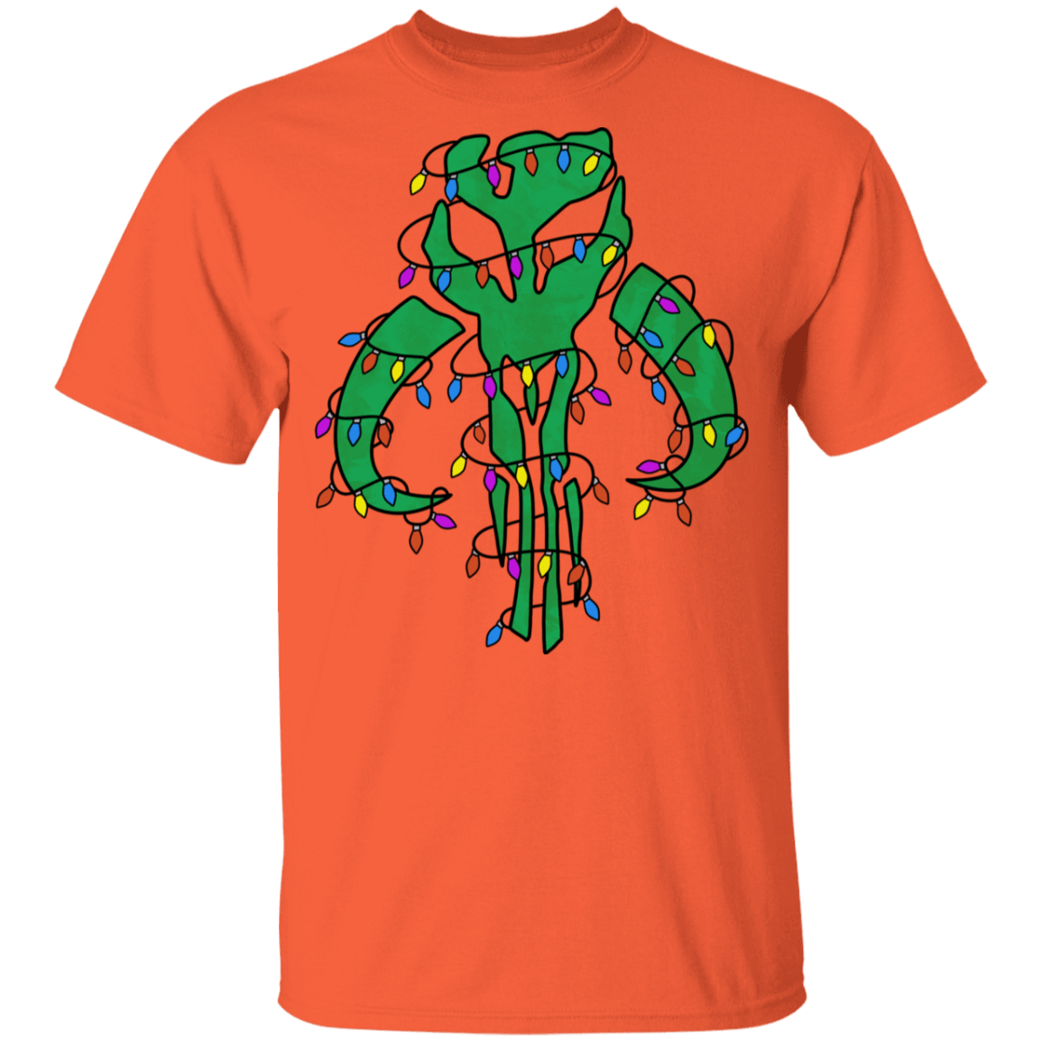 T-Shirts Orange / YXS Christmas Mando Youth T-Shirt