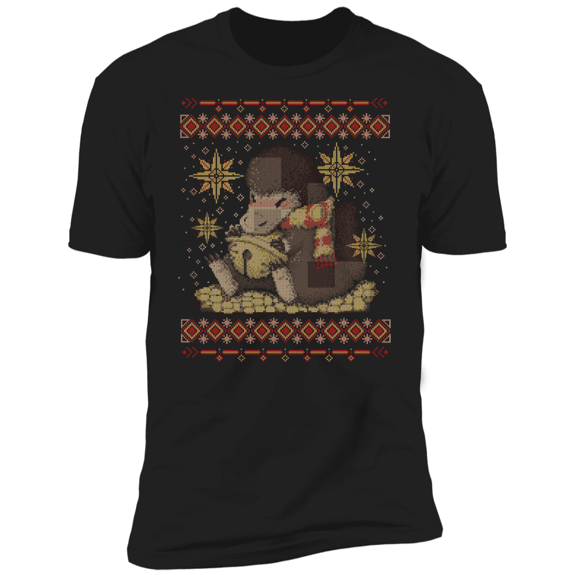 T-Shirts Black / X-Small Christmas Niffler Men's Premium T-Shirt