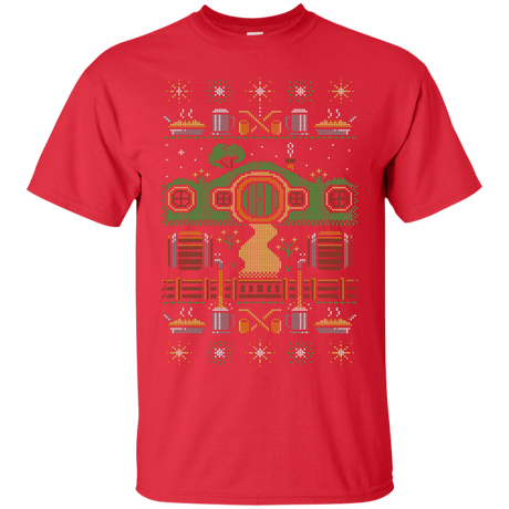 T-Shirts Red / Small Christmas Shire T-Shirt