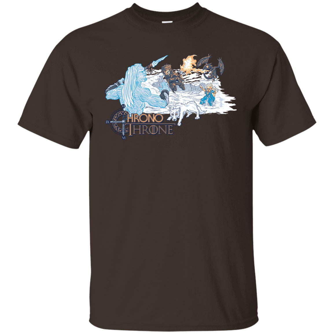 T-Shirts Dark Chocolate / Small Chrono Throne T-Shirt