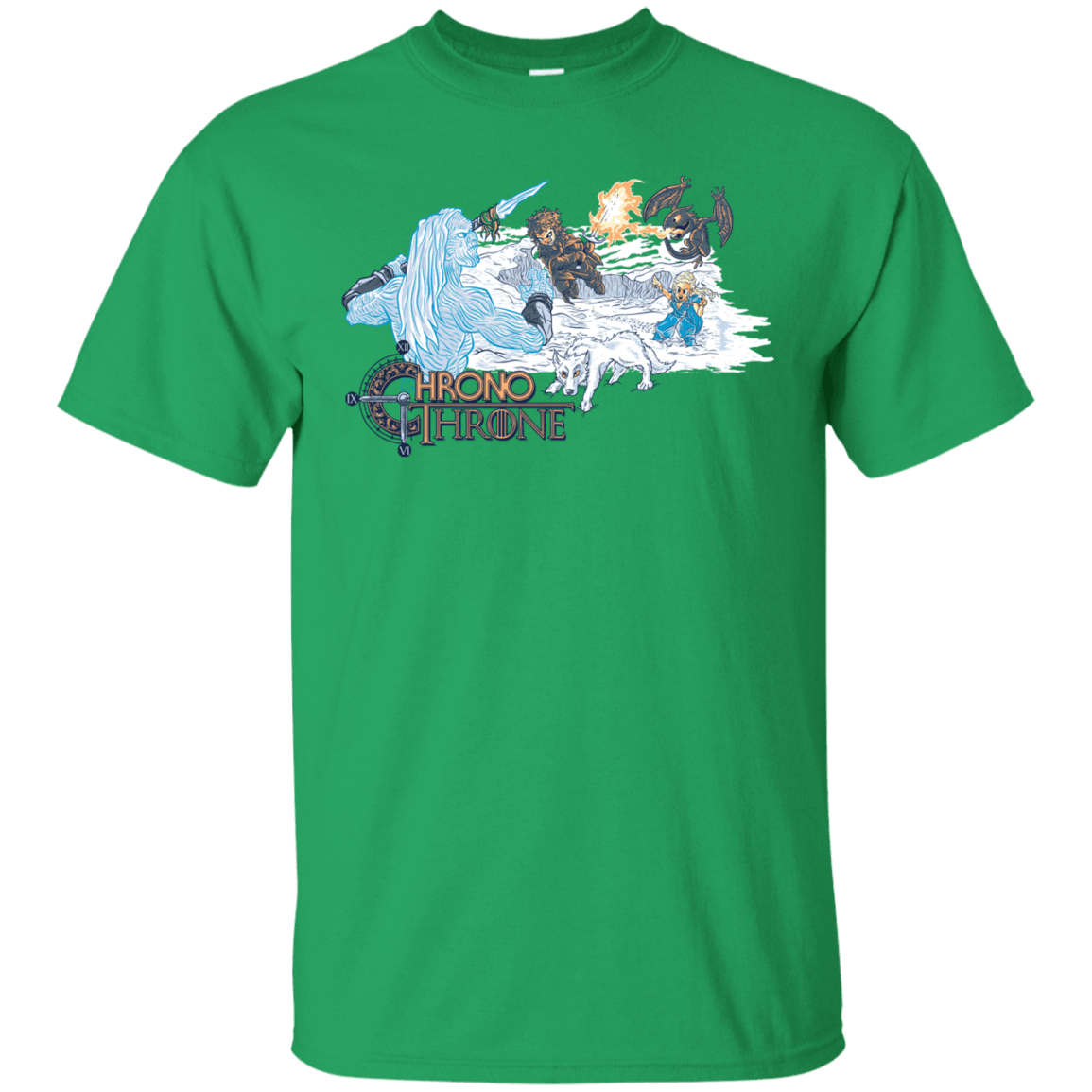 T-Shirts Irish Green / Small Chrono Throne T-Shirt