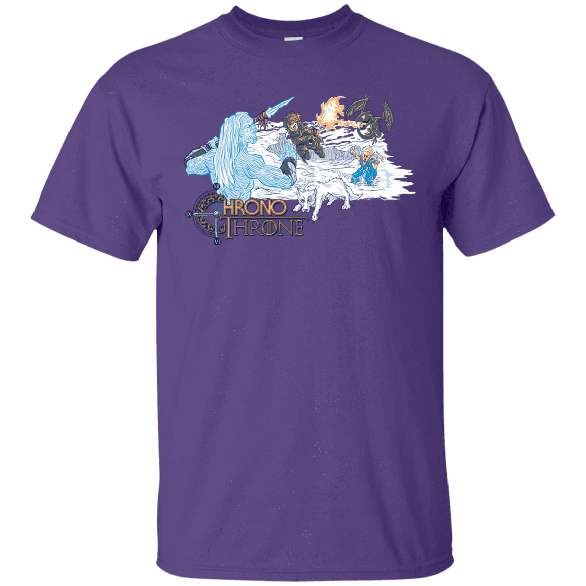 T-Shirts Purple / Small Chrono Throne T-Shirt