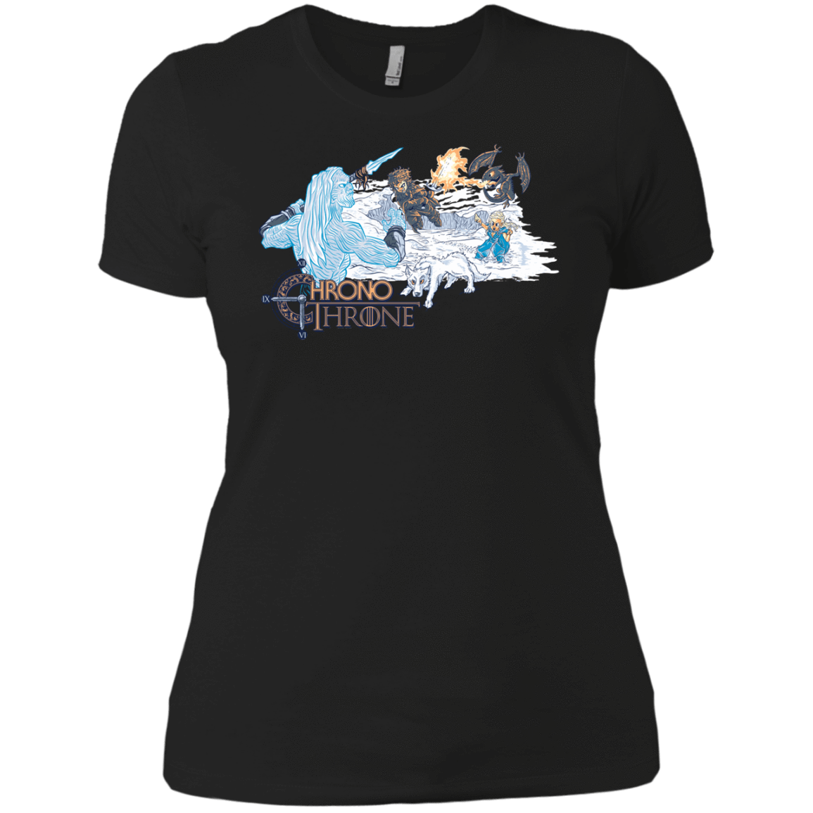 T-Shirts Black / X-Small Chrono Throne Women's Premium T-Shirt