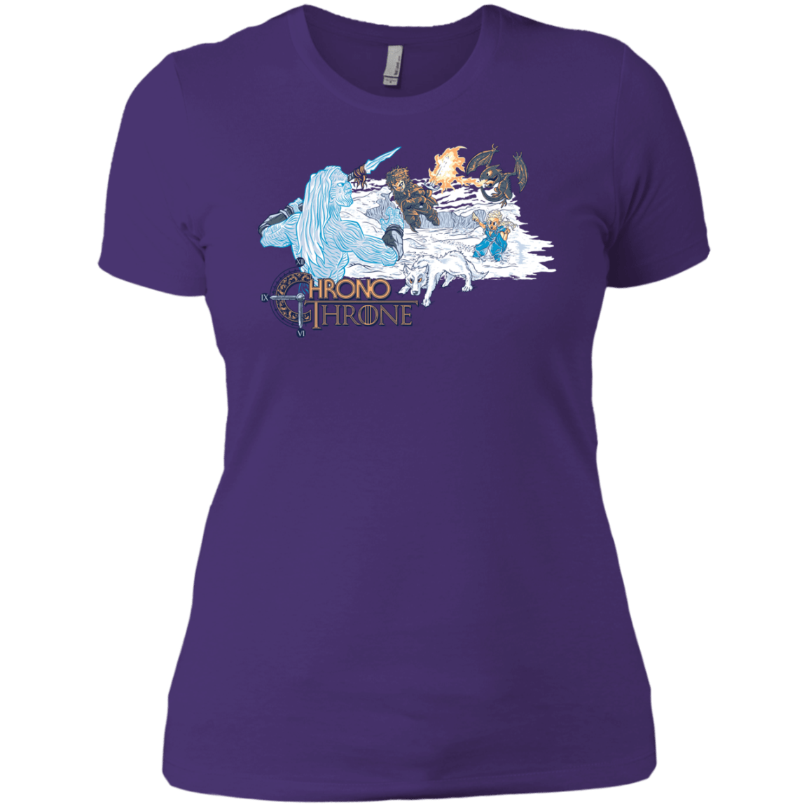 T-Shirts Purple / X-Small Chrono Throne Women's Premium T-Shirt