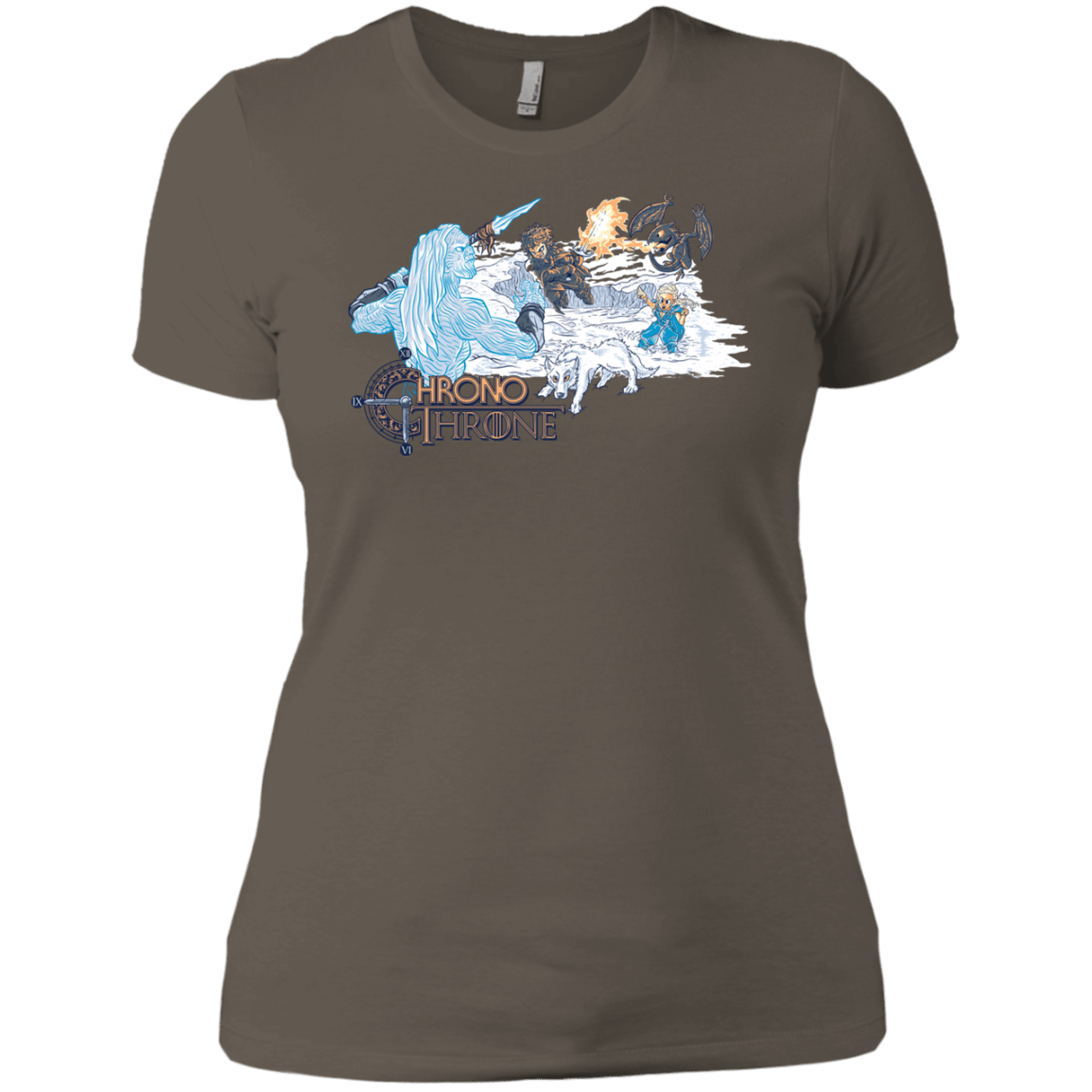 T-Shirts Warm Grey / X-Small Chrono Throne Women's Premium T-Shirt