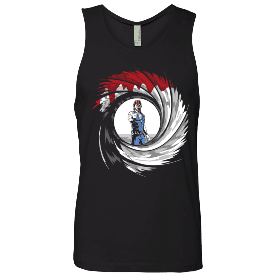 T-Shirts Black / Small Chuck Shot Men's Premium Tank Top