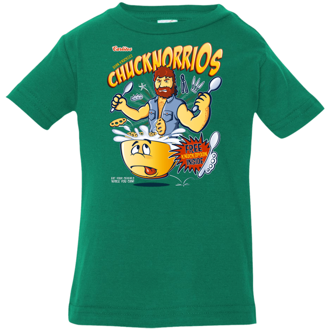 T-Shirts Kelly / 6 Months ChucknorriOs Infant Premium T-Shirt