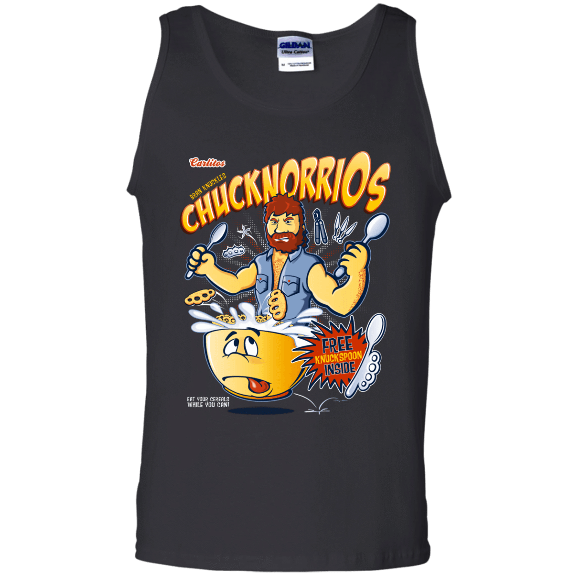 T-Shirts Black / S ChucknorriOs Men's Tank Top