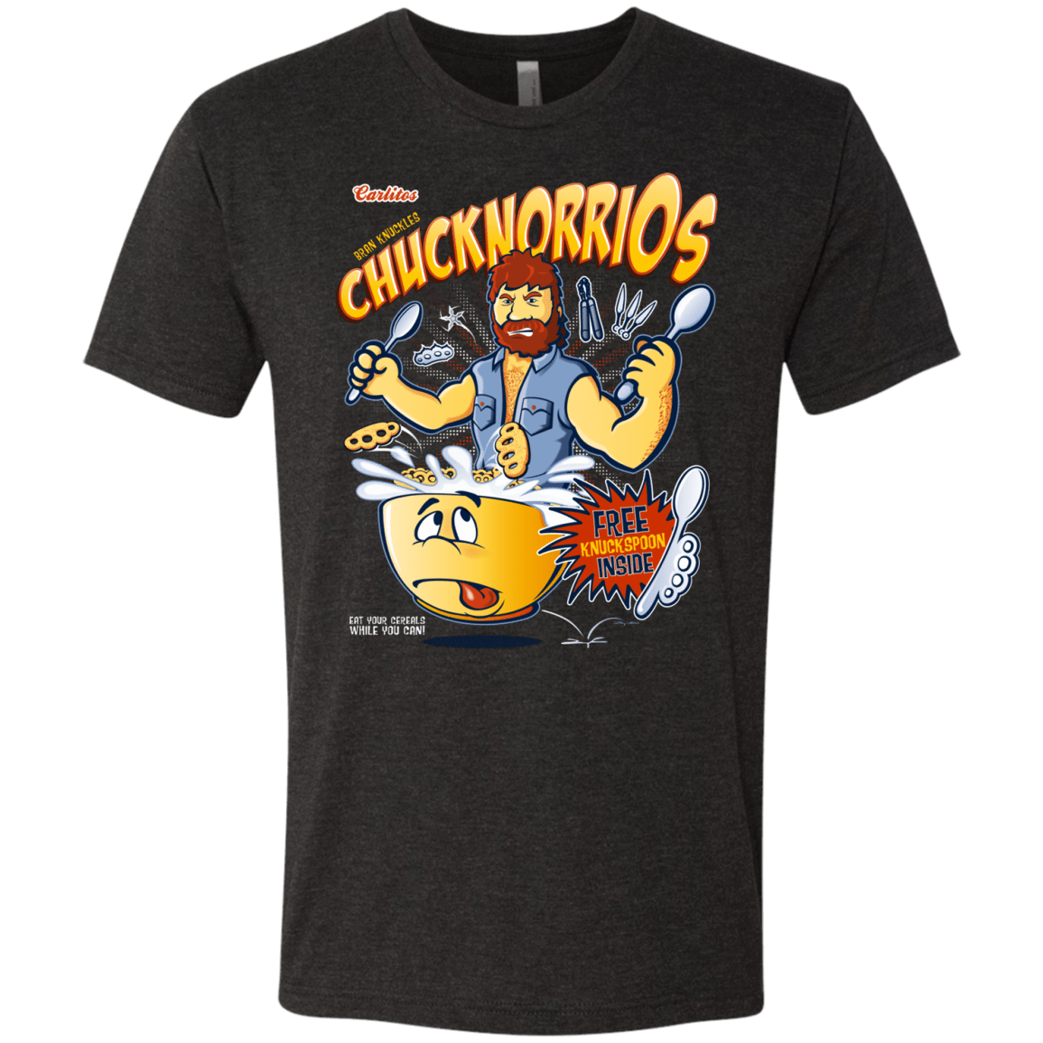 T-Shirts Vintage Black / S ChucknorriOs Men's Triblend T-Shirt