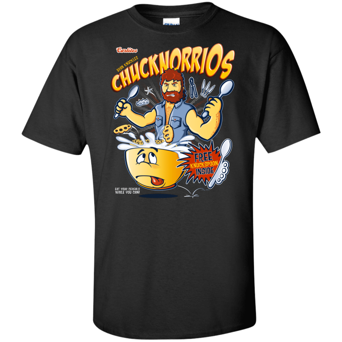 T-Shirts Black / XLT ChucknorriOs Tall T-Shirt